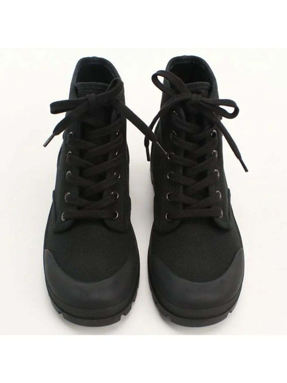 Celine High Cut Sneakers Canvas